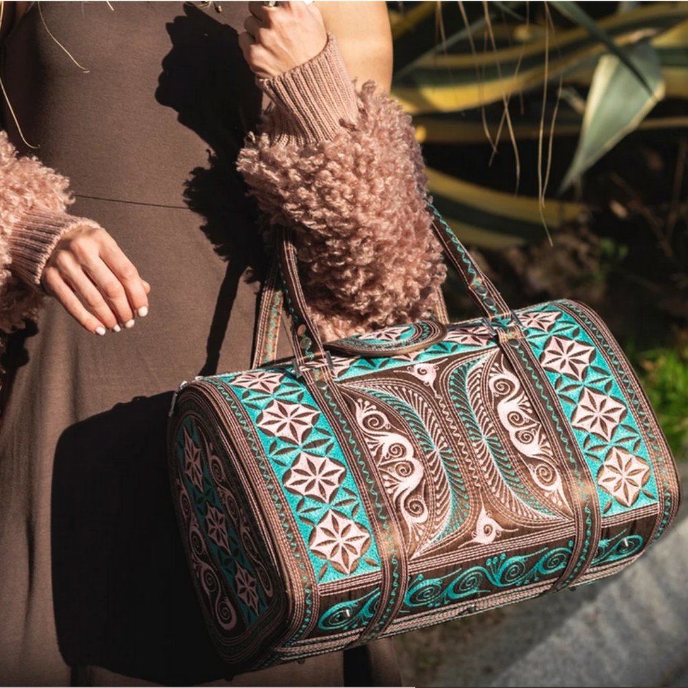 Unique Handcrafted - Jannat Mini Weekender Bag